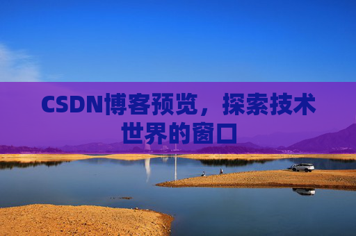 CSDN博客预览，探索技术世界的窗口